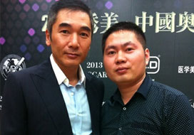 广州PG国际与明星合影