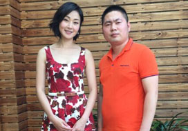 广州PG国际与明星合影