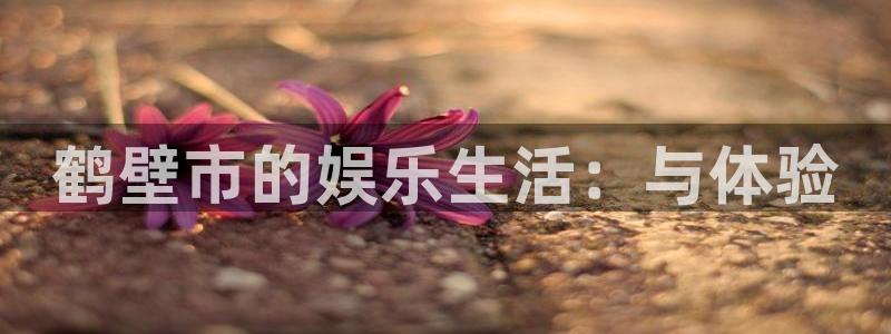 pg国际服：鹤壁市的娱乐生活：与体验