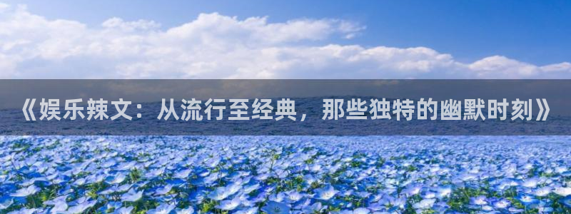 pg国际：《娱乐辣文：从流行至经典，那些独特的幽默时刻》